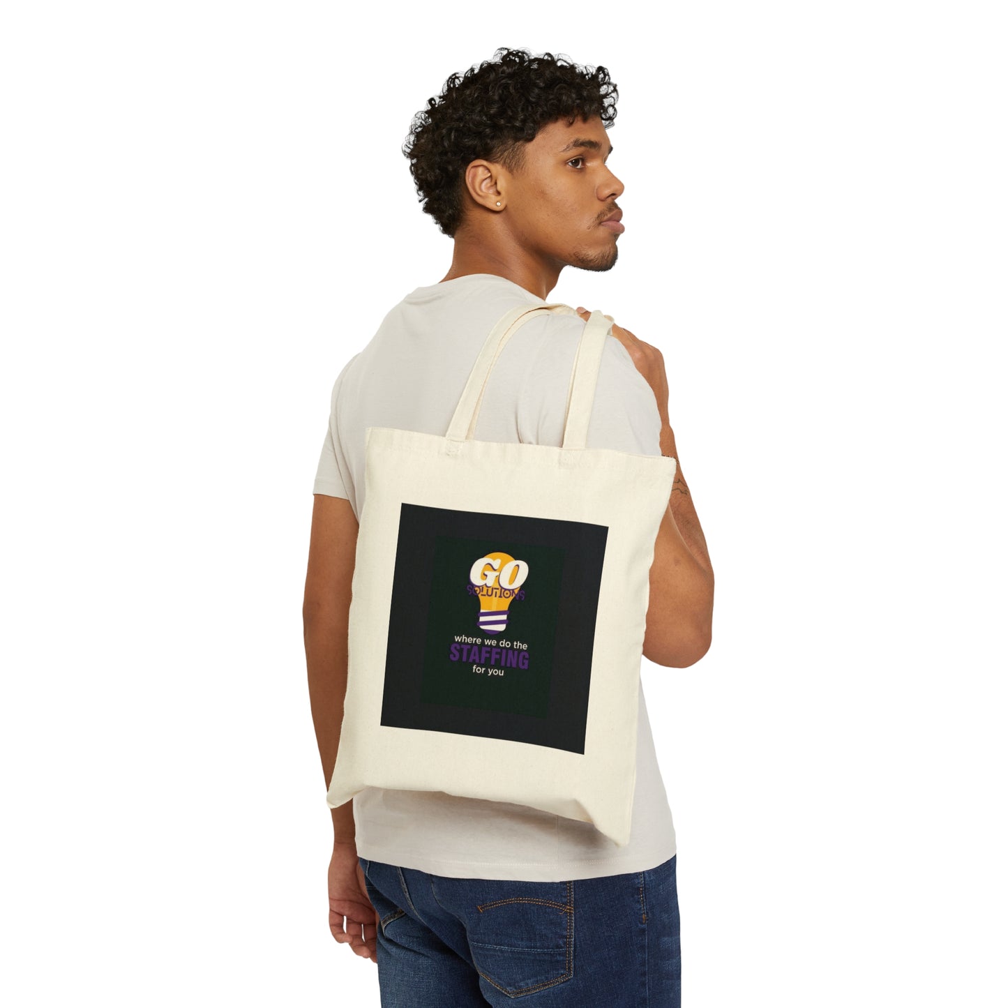 GO Solutions Cotton Canvas Tote Bag