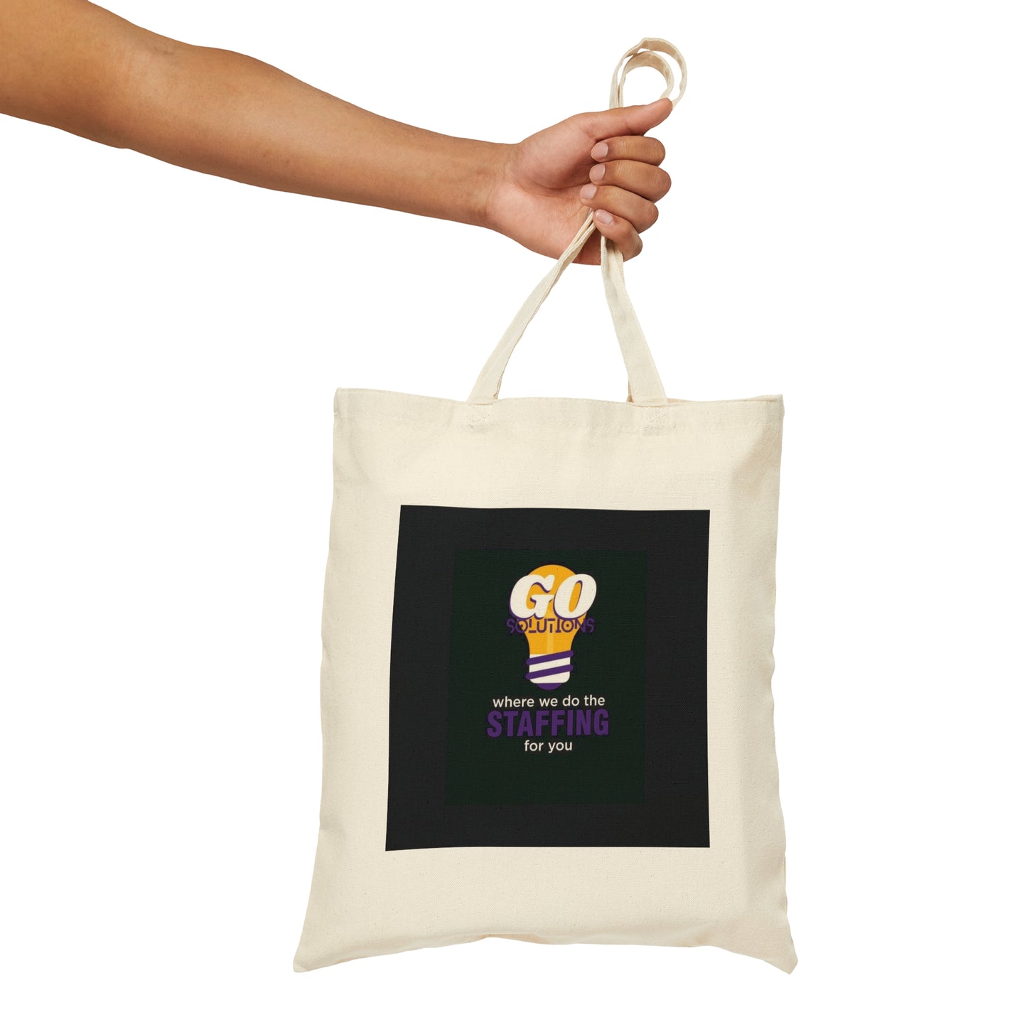 GO Solutions Cotton Canvas Tote Bag