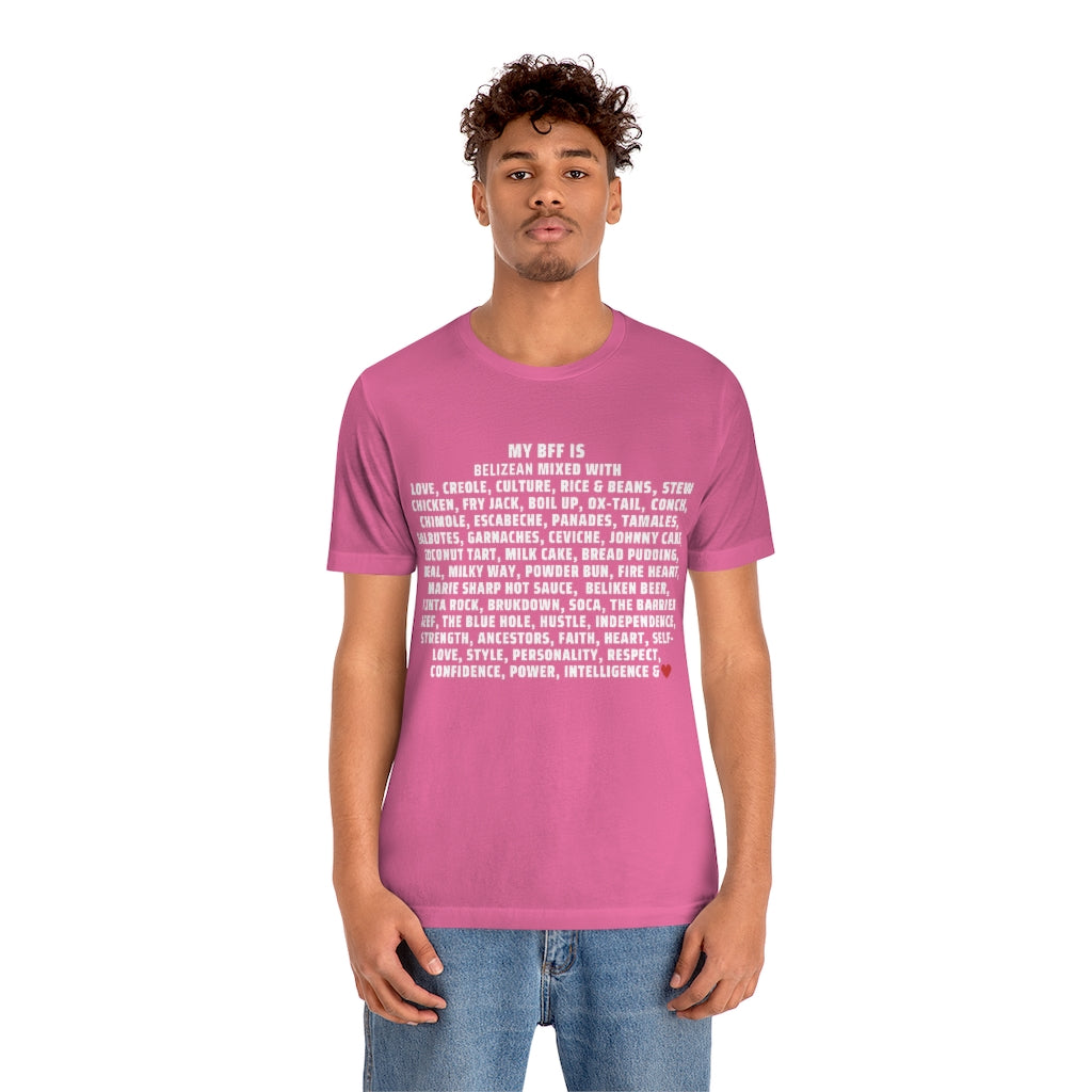 Justin Kyne, Unisex Jersey T-Shirt- Nobody believes I am not Jamaican –  Justin Kyne Brand
